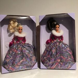 2 Starlight Waltz Barbie -Signed
